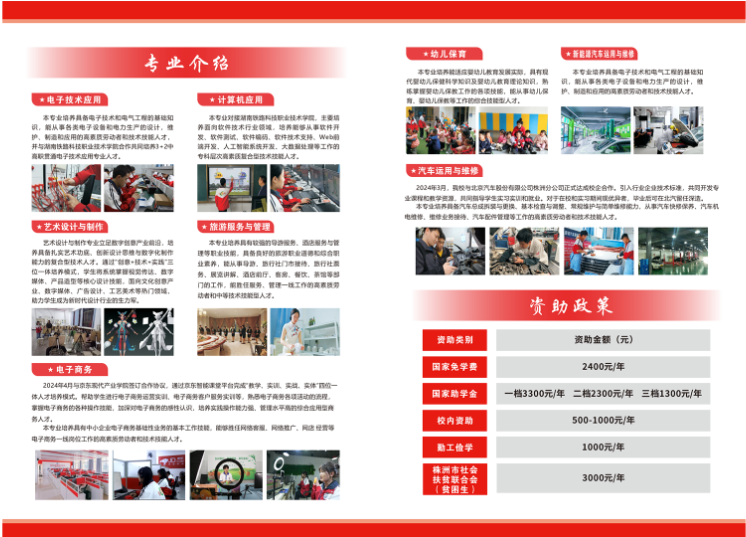 公办中职湖南省茶陵县职业中等专业学校2025年招生简章